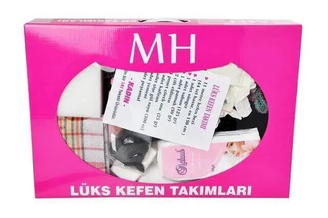 Bayan Kefen Takımı Cenaze Levazımatı Seti (1.5 x 11 Metre)