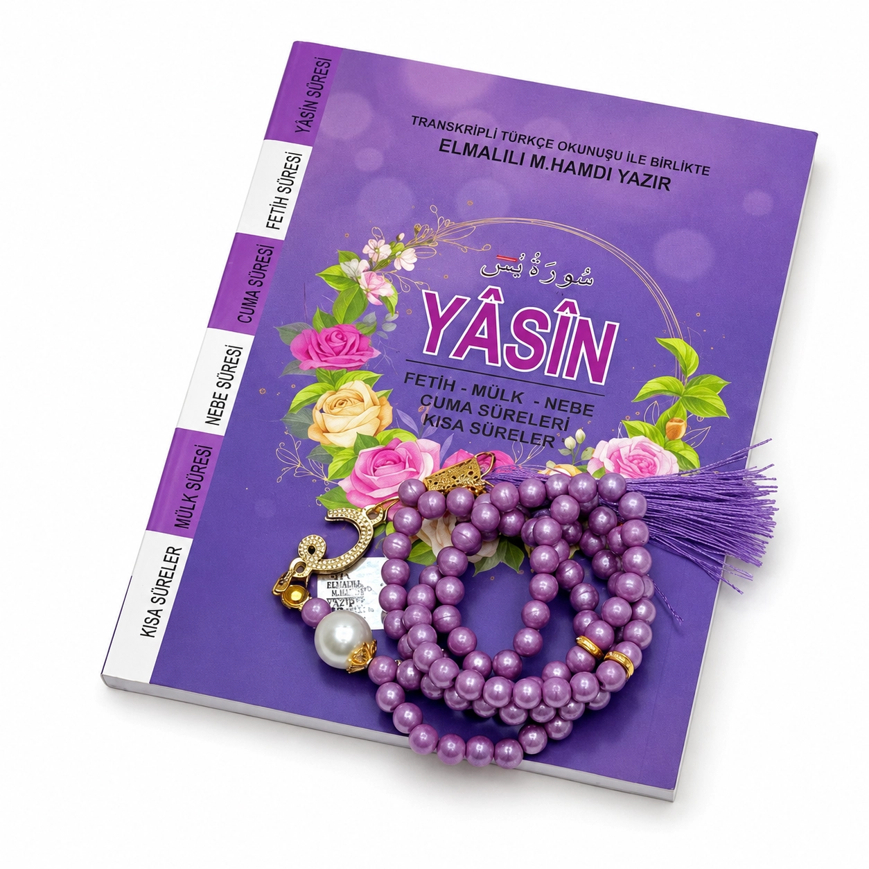 Çanta Boy Yasin Kitabı ve İnci Tesbih Hediyelik Set