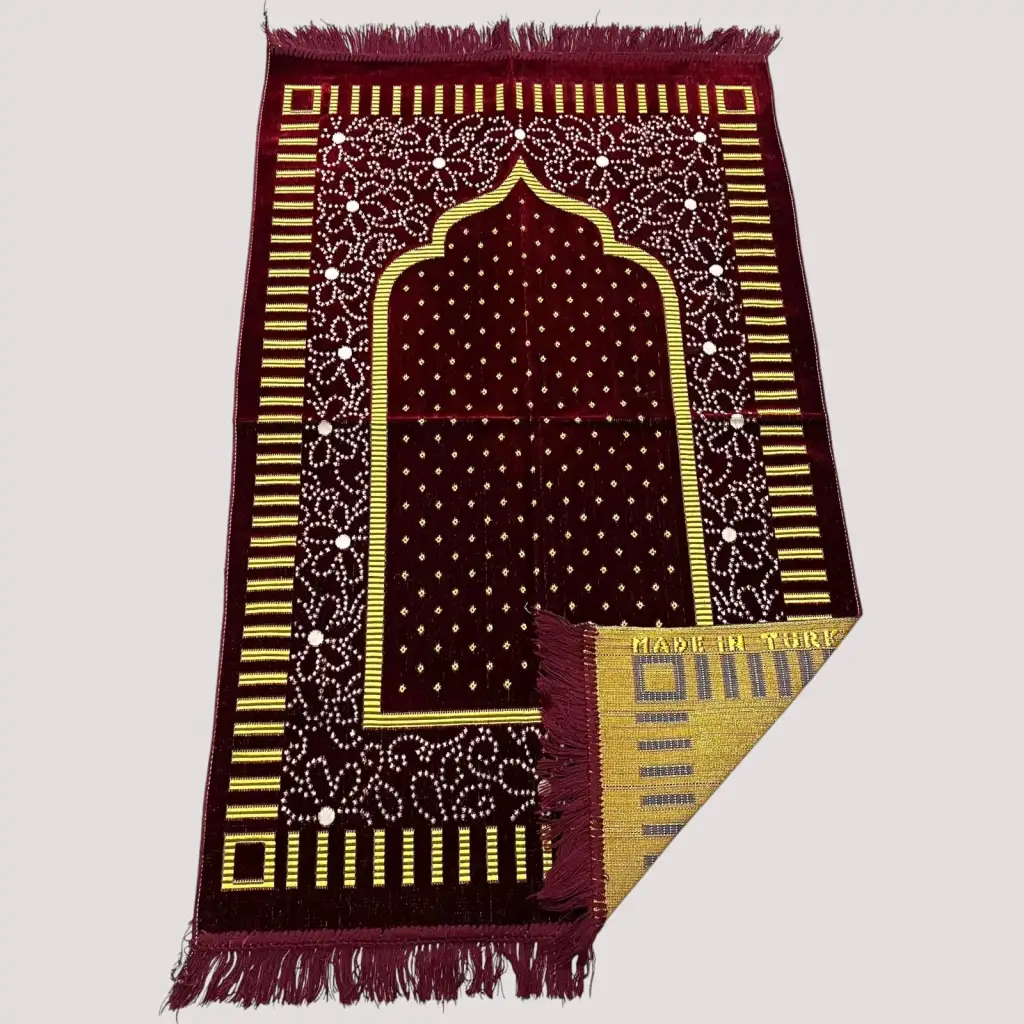 Dodya Kalite Lüks Seccade - Parlak Dokuma (70x110 cm)