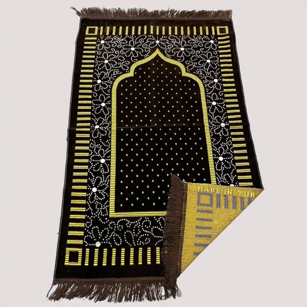 Dodya Kalite Lüks Seccade - Parlak Dokuma (70x110 cm)