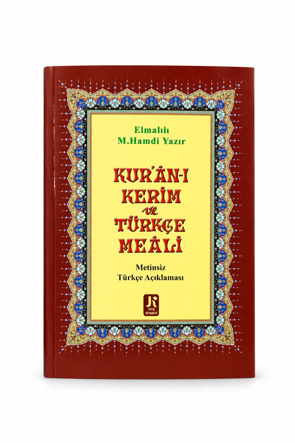 Sadece Türkçe Kur’an Meali Elmalılı Yazır Orta