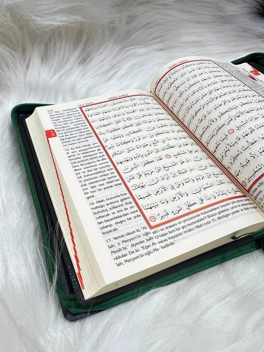 Kuranı Kerim ve Yüce Meali Çanta Boy