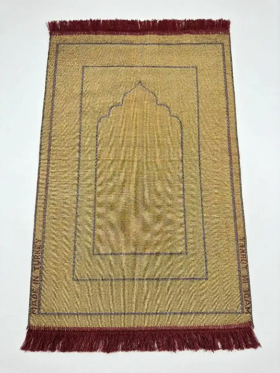 Kadife Dodya Pamuk Taban Seccade