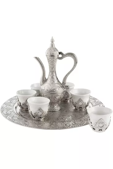 Sena Payitaht 6 Kişilik Mırra Zemzem Takımı - Porselenli Set