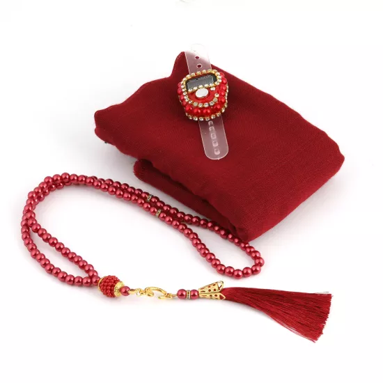 Eşarp Zikirmatik Tesbih Seti - Hediyelik Mevlüt Setleri