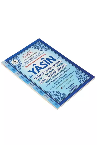 Ekonomik 41 Yasin Kitabı | Çanta Boy, Mavi | Mevlid ve Taziye Hediyeliği