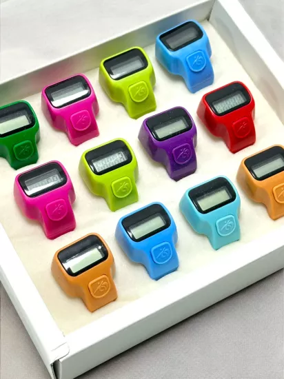 Yeni Nesil Yüzük Zikirmatik - 99999 Dijital Parmak Sayacı