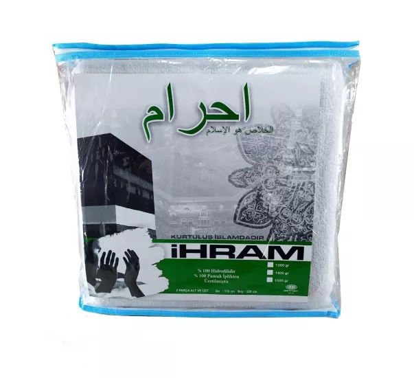 Optikli Hac ve Umre İhramı (1250 Gr Kalın)