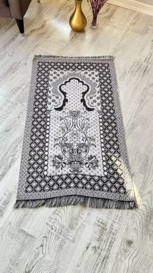 Pamuklu Goblen Seccade Seti  | Seccade, Eşarp ve Tesbih