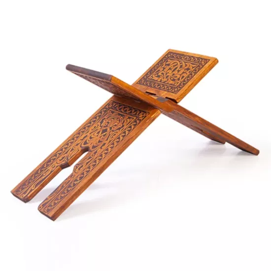 Yakmalı Ahşap Rahle 55 cm | Katlanır Kuran Okuma Rahlesi Fiyatları