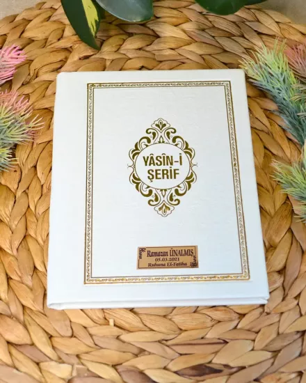 Termo Deri Kaplı Yasin Kitabı (Çanta Boy) – Arapça, Okunuşlu, Mealli
